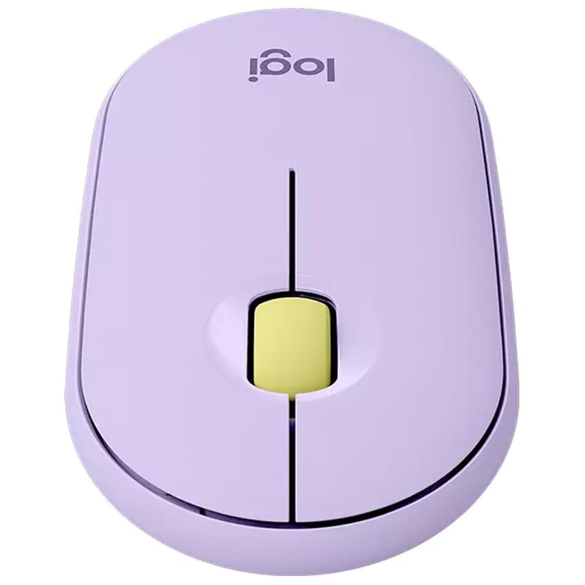 Mouse Logitech Pebble M350 Inalambrico Lila